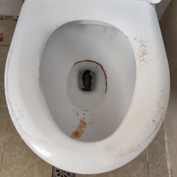 刚刚从思明搬进来,厕所马桶圈太脏了,清理了好久依然黏糊糊,清洗洗不